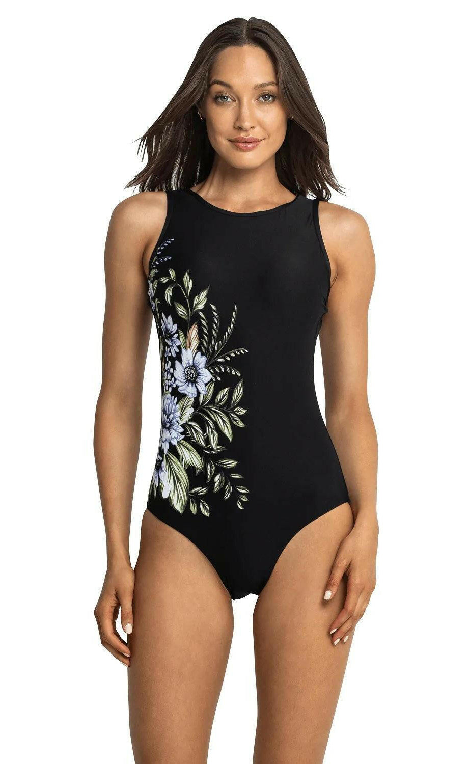 Sunseeker SS51511MAS Botanical High Neck Mastectomy One Piece.