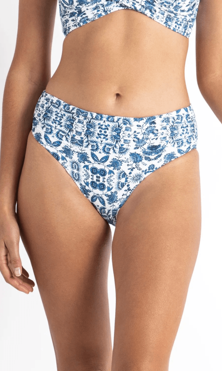 Sunseeker Bluebird Ruched Midrise Pant.