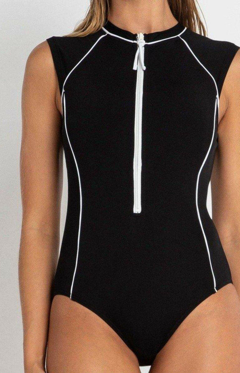 Pool Proof Seasport Cap Sleeve One Piece.