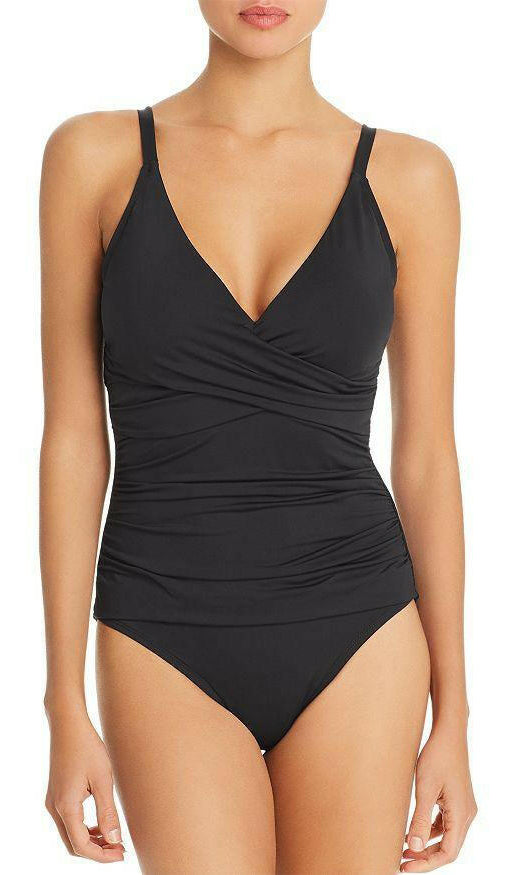 Sunseeker Basix Twist Front One Piece Swimwear.