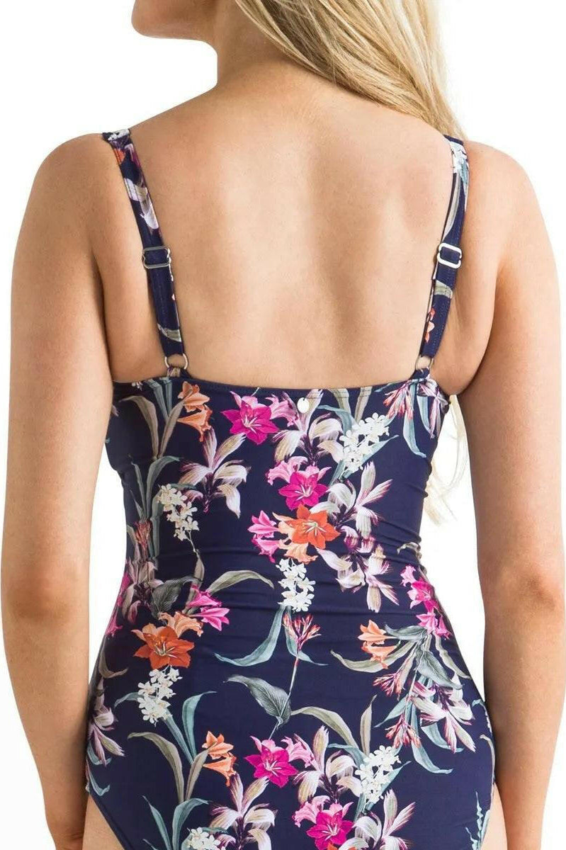 Sunseeker SS51546DDE Calliope DD/E Square Neck Minimiser One Piece Ink.