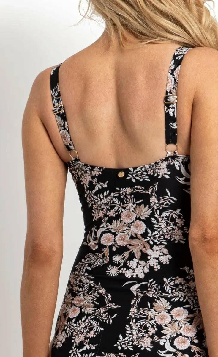 Sunseeker Chelsea F/G Ruched Minimiser One Piece Black.