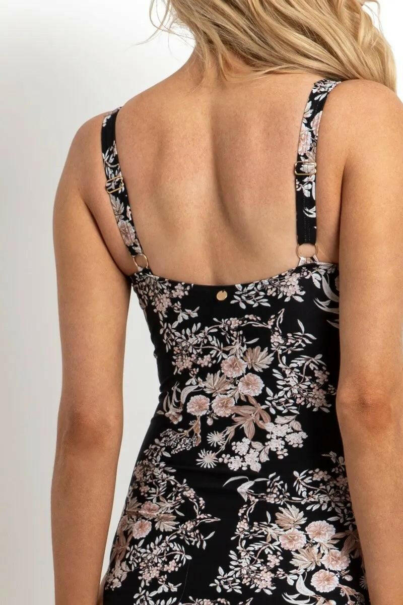 Sunseeker Chelsea F/G Ruched Minimiser One Piece Black.