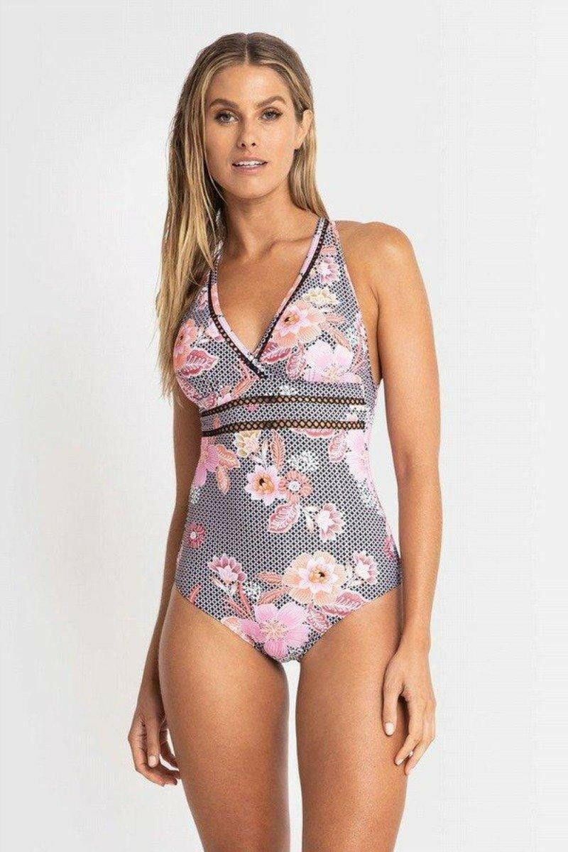 SS51397 Sunseeker Tiki Cross Strap One Piece.