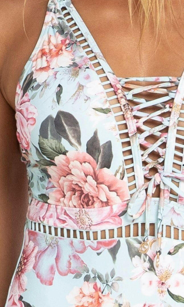 Sunseeker SS51367 Abelia Lace Up One Piece.