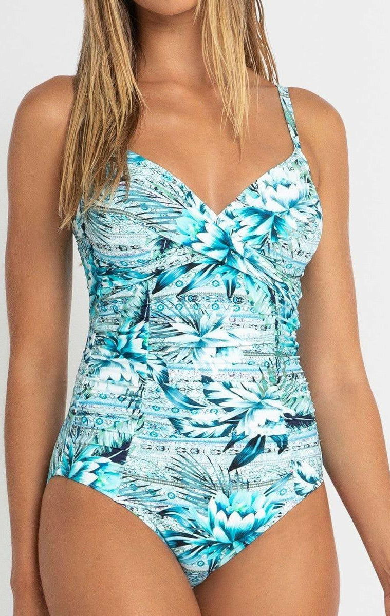 Sunseeker SS51386 Kala Twist Front One Piece Denim.