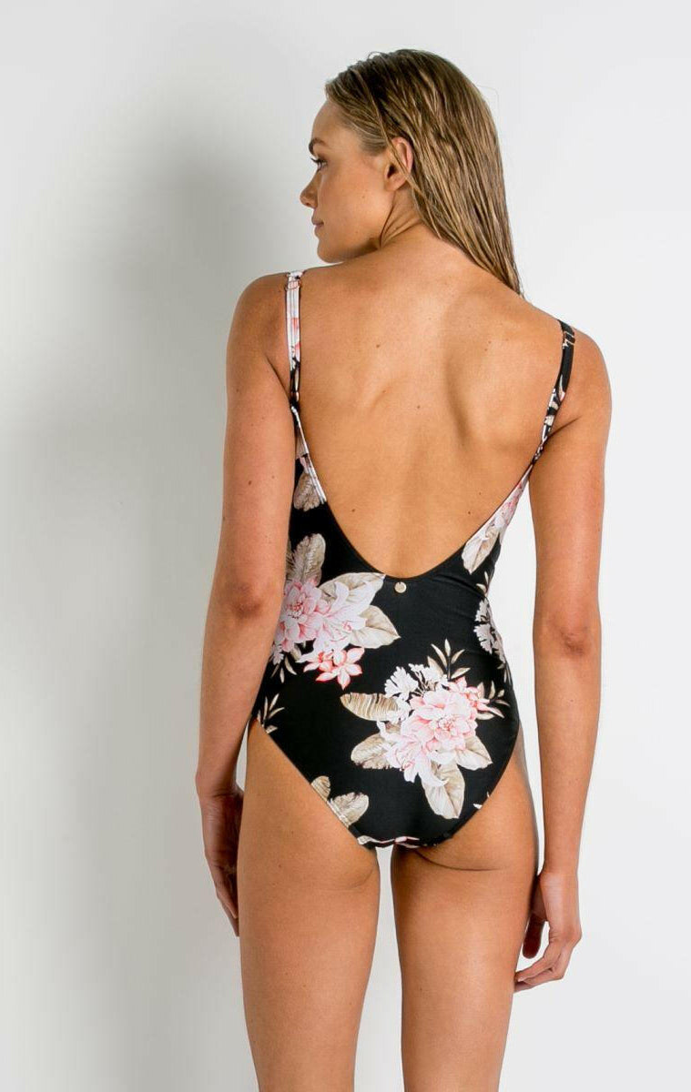 Sunseeker SS51423 Albury Square Neck One Piece Black.