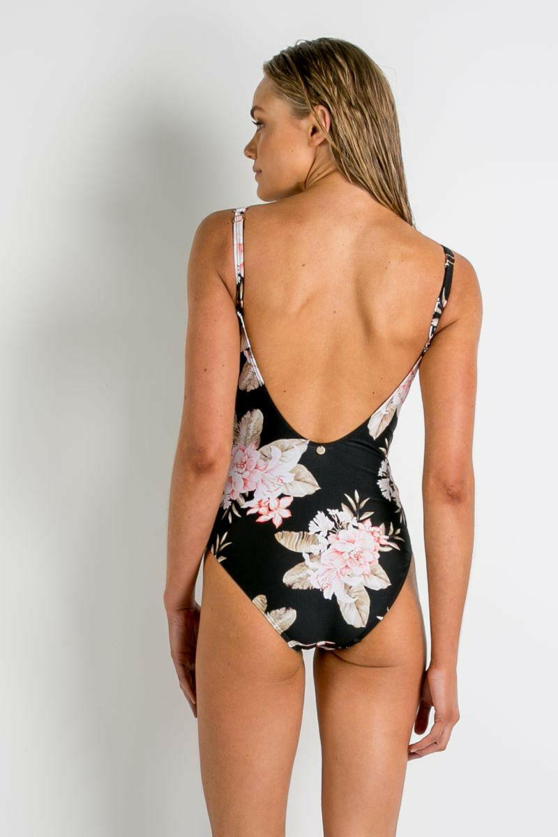 Sunseeker SS51423 Albury Square Neck One Piece Black.