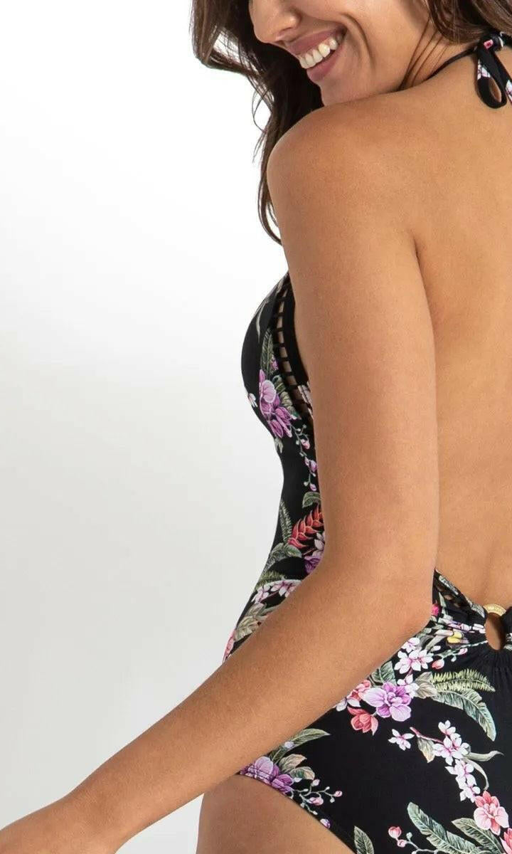 Sunseeker SS51529 Brazil Double Ring One Piece Black.