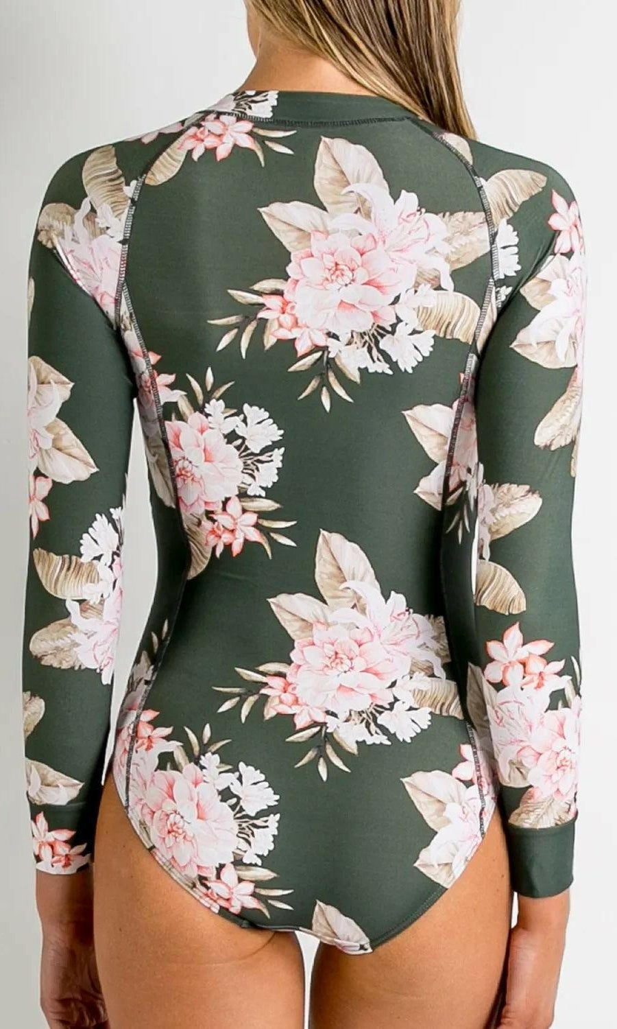 Sunseeker SS91728 Albury Surfer One Piece Surfsuit - Forest.