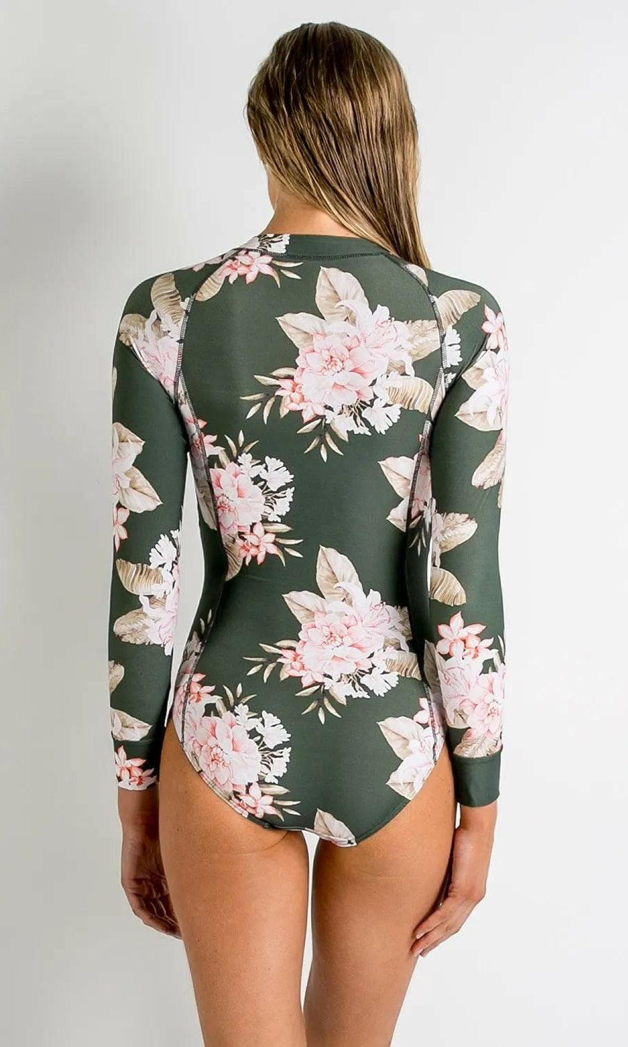 Sunseeker SS91728 Albury Surfer One Piece Surfsuit - Forest.