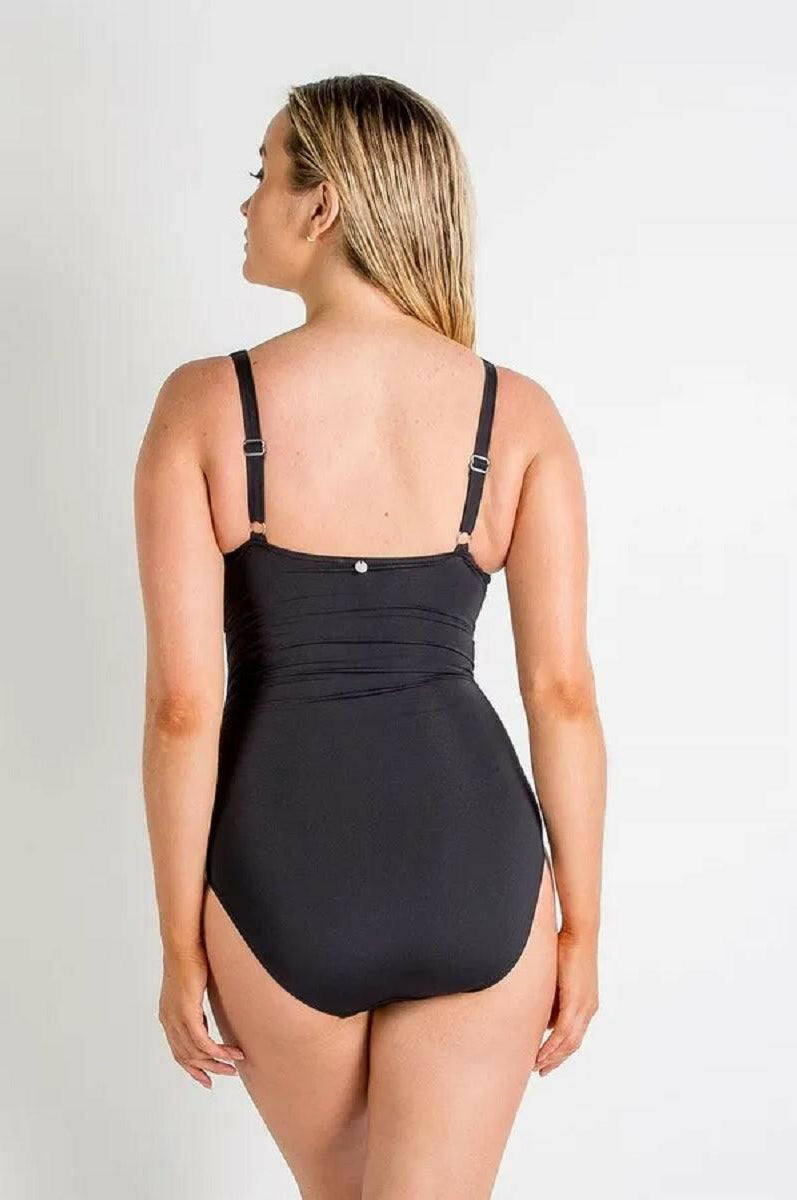 Sunseeker Basic EF Cup One Piece Swimsuit - Black.