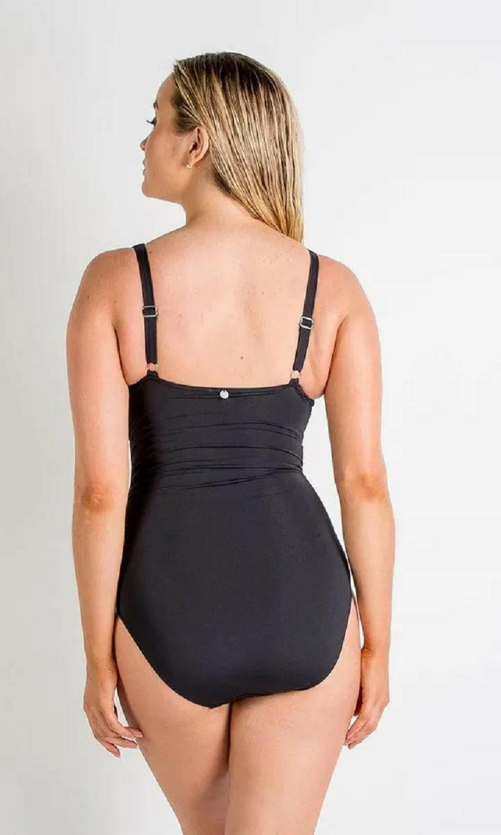 Sunseeker Basic EF Cup One Piece Swimsuit - Black.