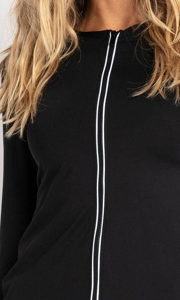 Sunseeker Basic Zip Front Rash Vest.