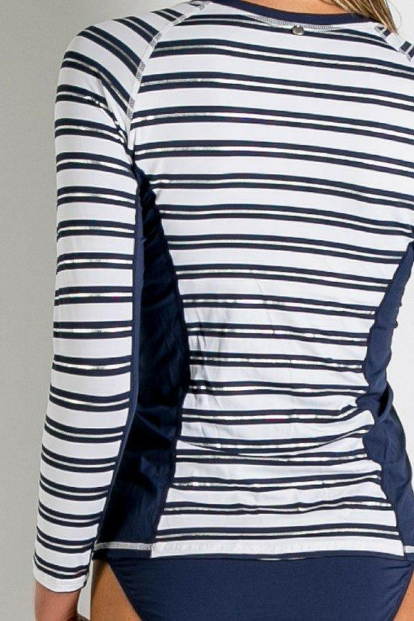 Sunseeker SS91735 Out At Sea Long Sleeve Rashie Ink.