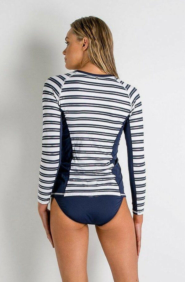 Sunseeker SS91735 Out At Sea Long Sleeve Rashie Ink.