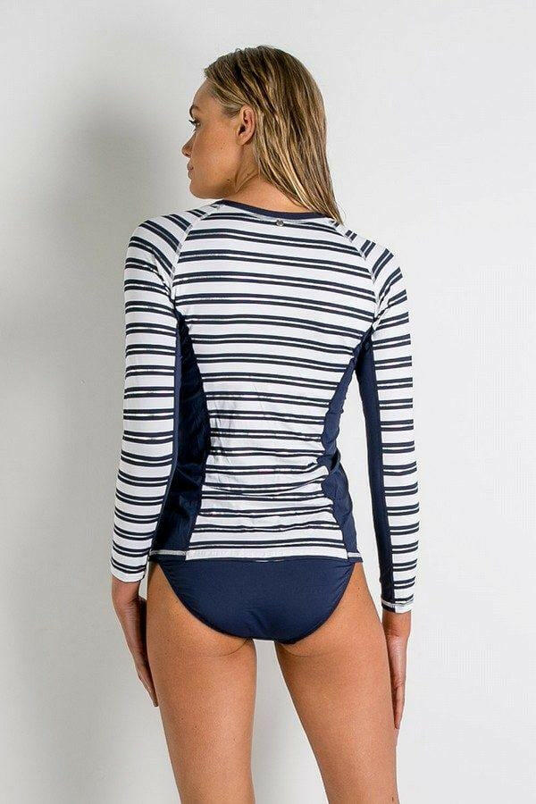 Sunseeker SS91735 Out At Sea Long Sleeve Rashie Ink.