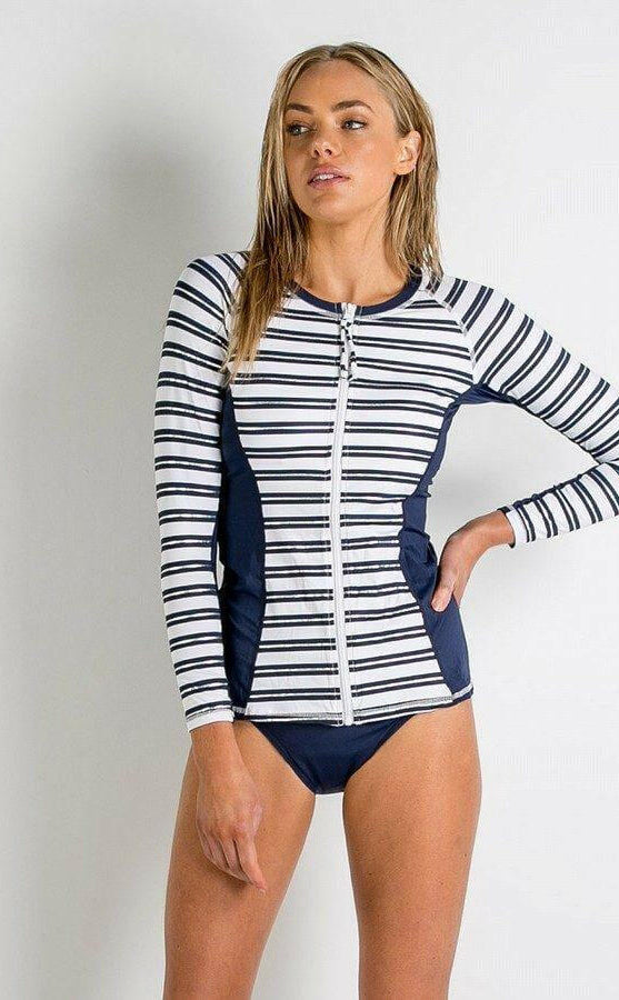 Sunseeker SS91735 Out At Sea Long Sleeve Rashie Ink.