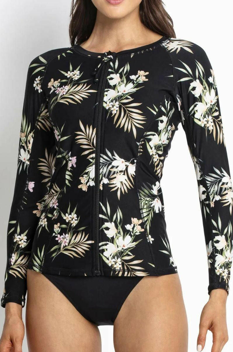 Sunseeker SS91752 Amor Long Sleeve Rashie Vest Black.