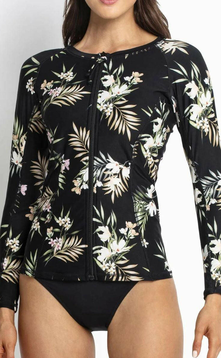 Sunseeker SS91752 Amor Long Sleeve Rashie Vest Black.