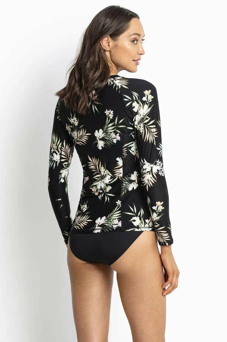 Sunseeker SS91752 Amor Long Sleeve Rashie Vest Black.