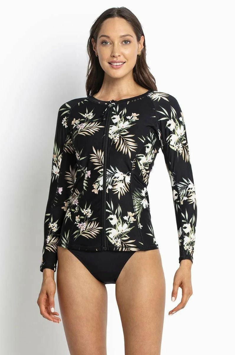 Sunseeker SS91752 Amor Long Sleeve Rashie Vest Black.