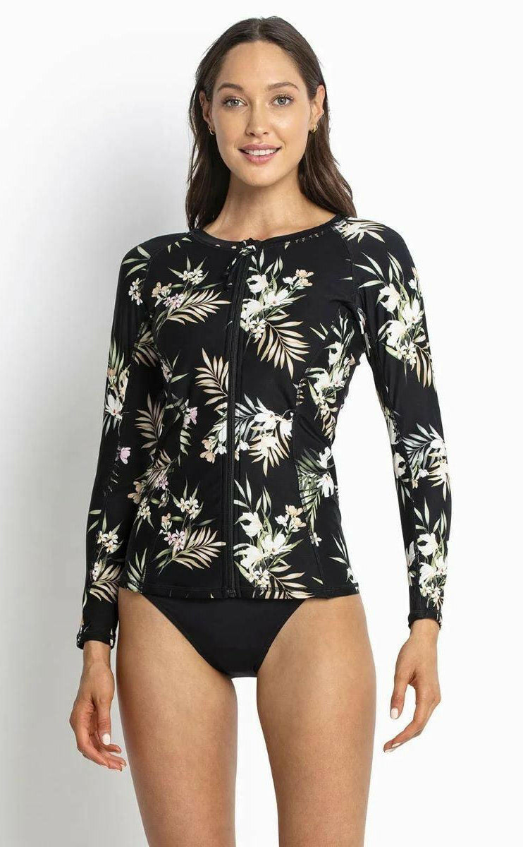 Sunseeker SS91752 Amor Long Sleeve Rashie Vest Black.