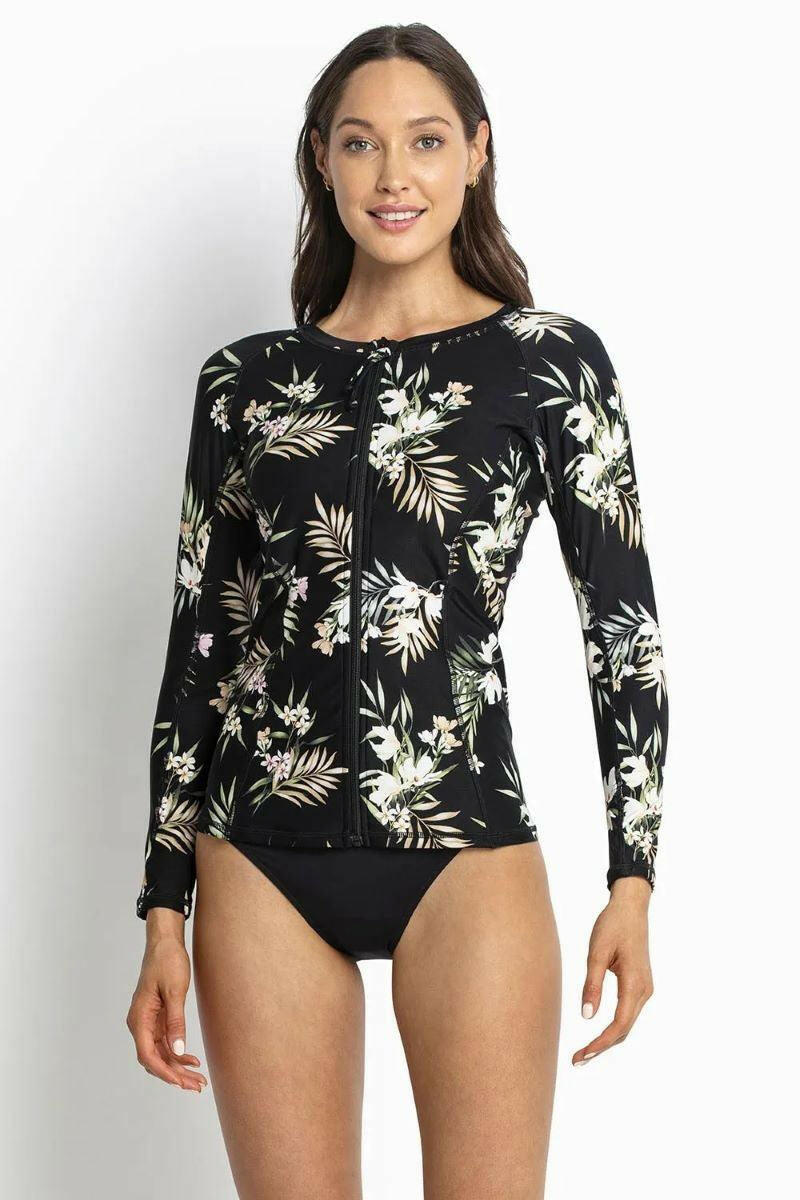 Sunseeker SS91752 Amor Long Sleeve Rashie Vest Black.