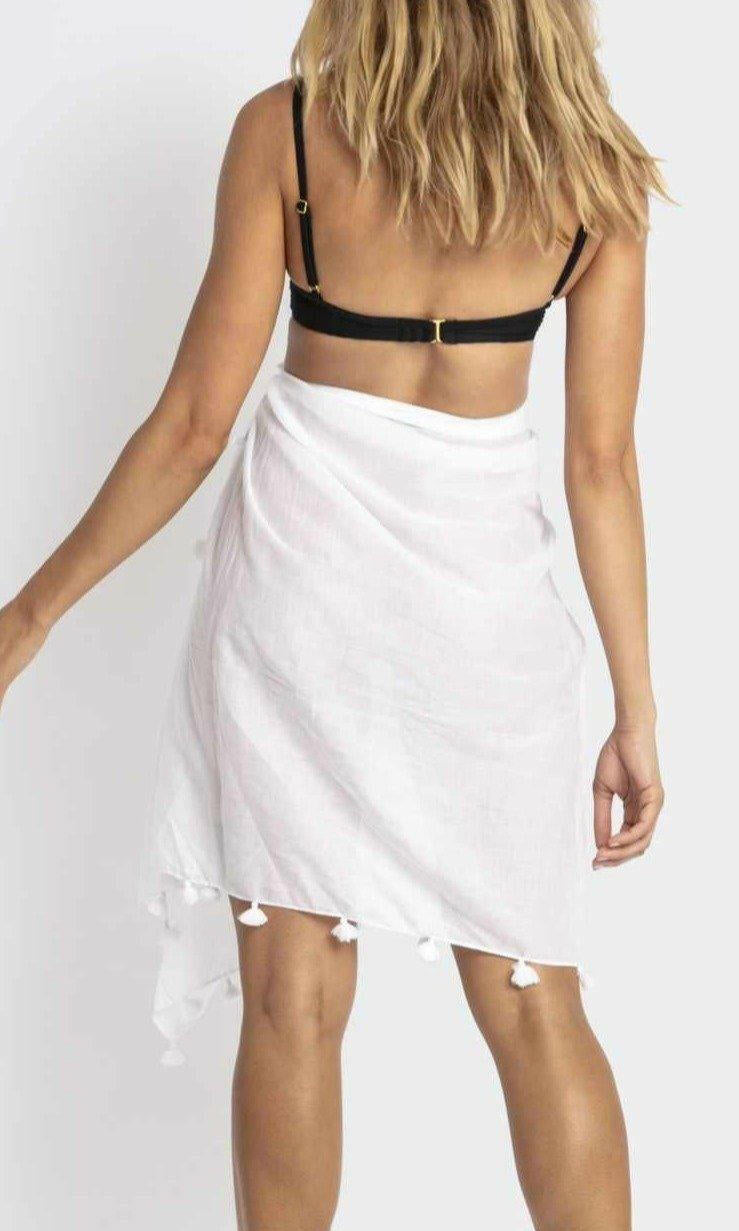Sunseeker Tassel Wrap Cotton Sarong.