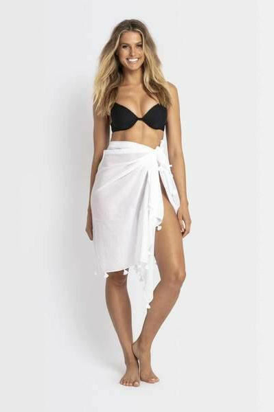 Sunseeker Tassel Wrap Cotton Sarong.