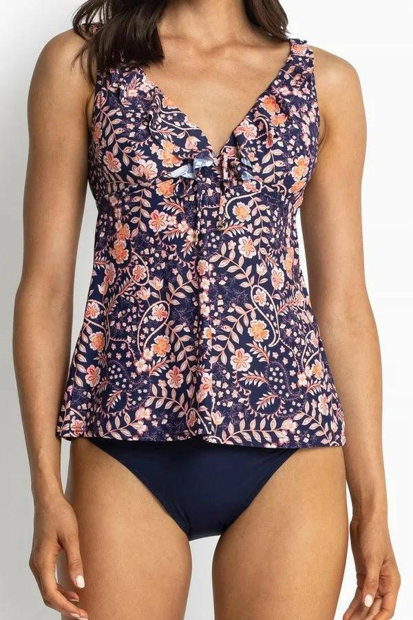 Sunseeker Aja Frill Singlet Tankini.