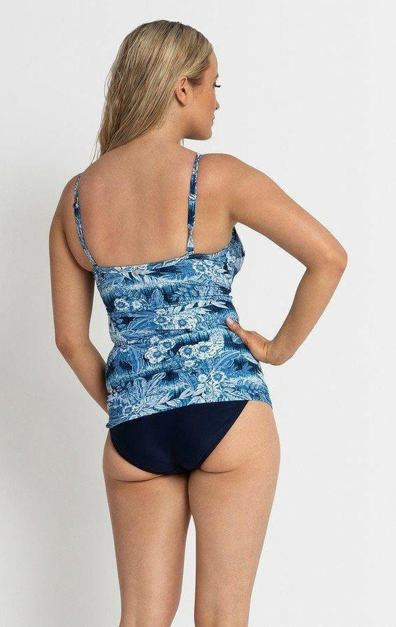 Sunseeker SS12019FG Maldives F/G Bralette Singlet - Blue.