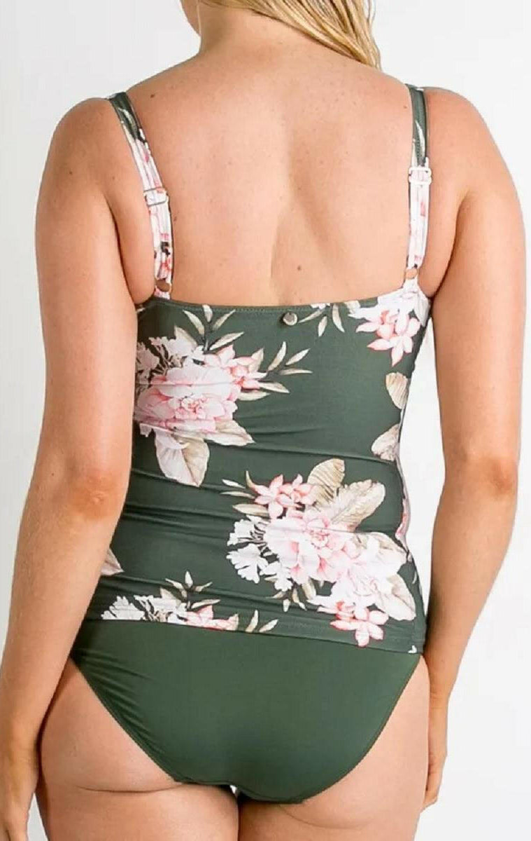 Sunseeker SS12130DDE Albury DDE Underwire Singlet - Forest.