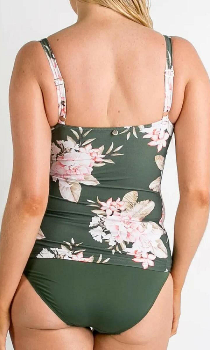 Sunseeker SS12130DDE Albury DDE Underwire Singlet - Forest.