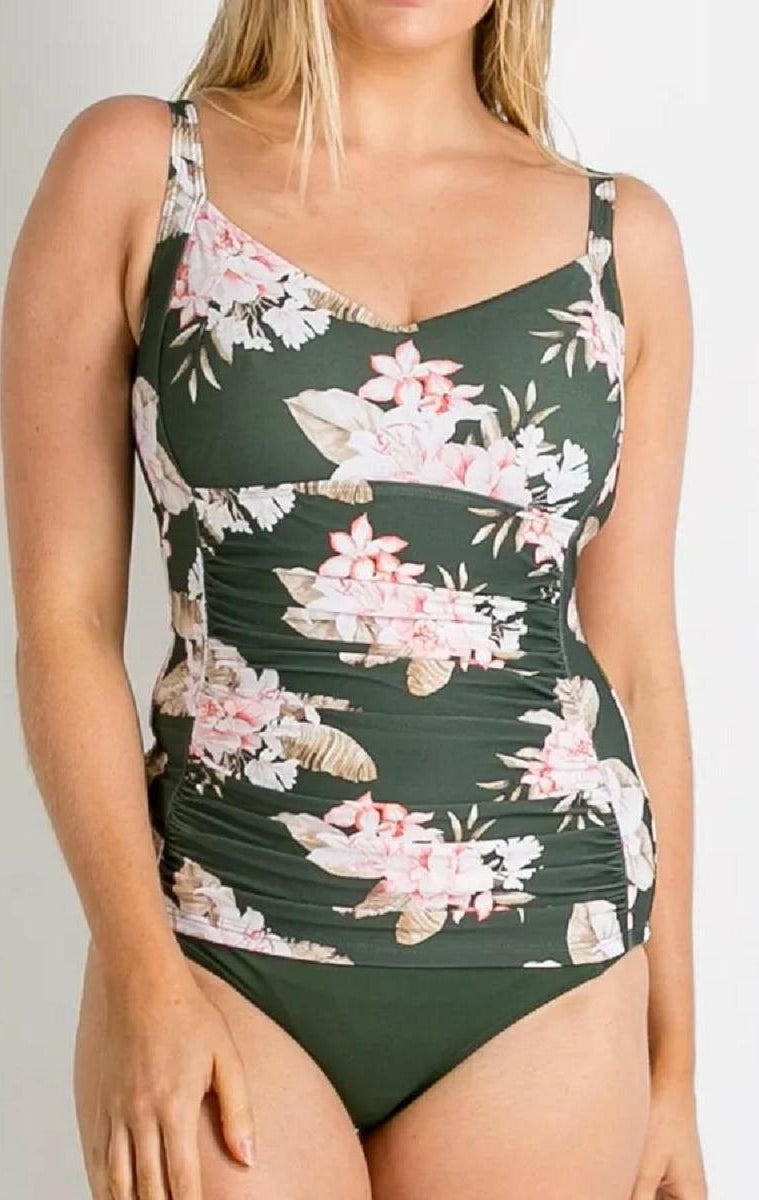 Sunseeker SS12130DDE Albury DDE Underwire Singlet - Forest.