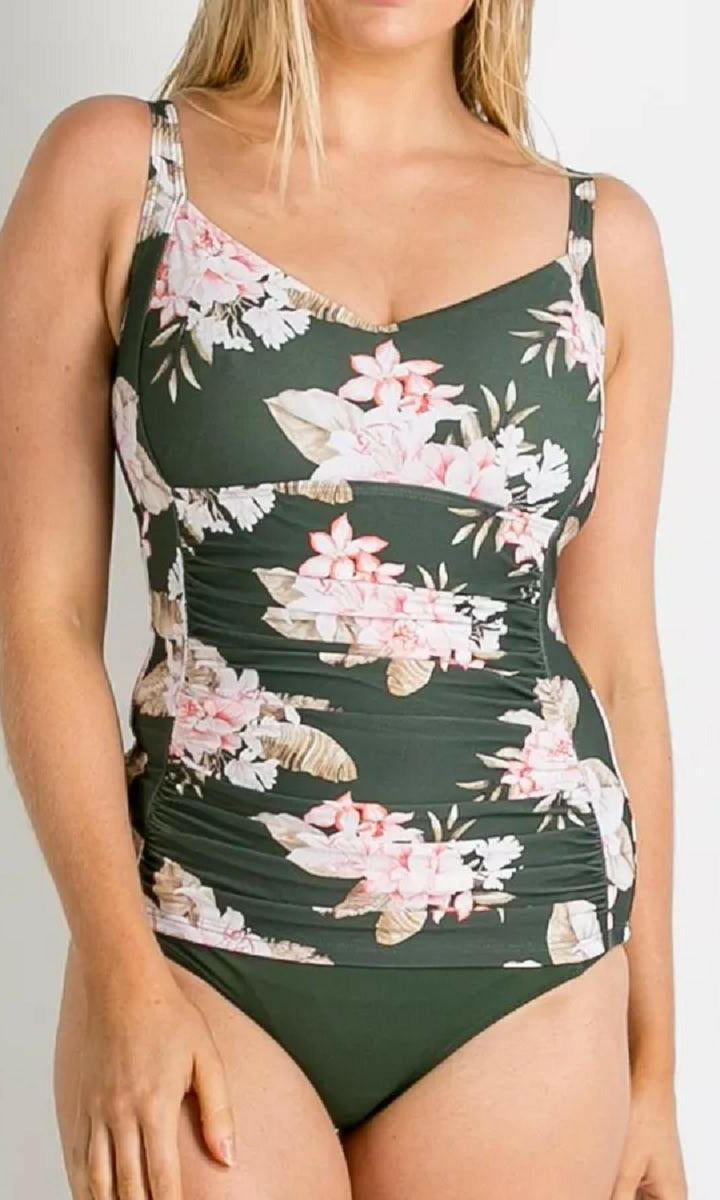 Sunseeker SS12130DDE Albury DDE Underwire Singlet - Forest.