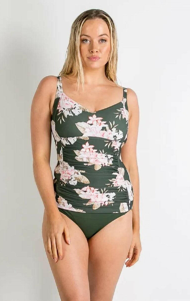 Sunseeker SS12130DDE Albury DDE Underwire Singlet - Forest.