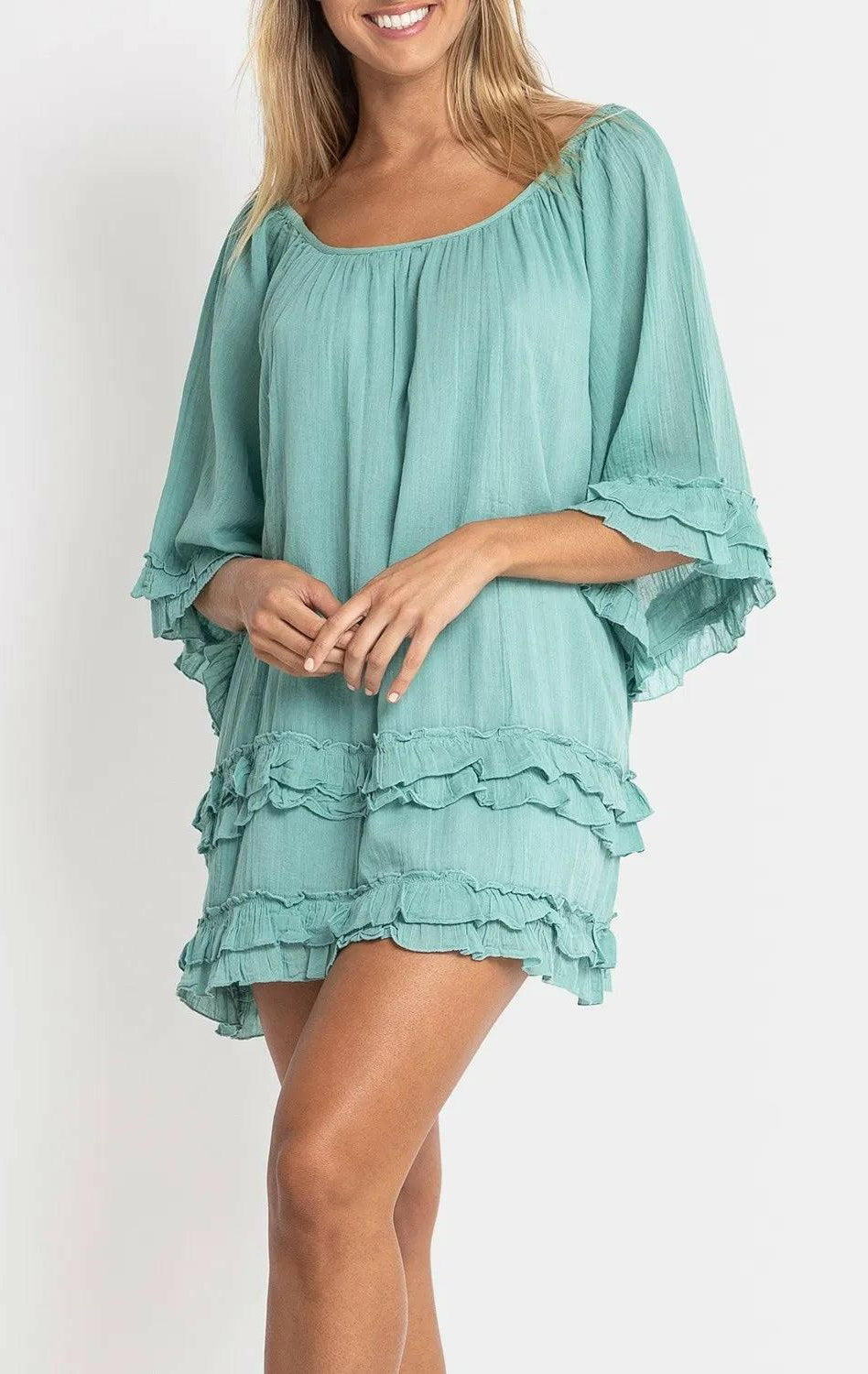 Sunseeker SS91337 Resort Beach Shift Kaftan Moss.