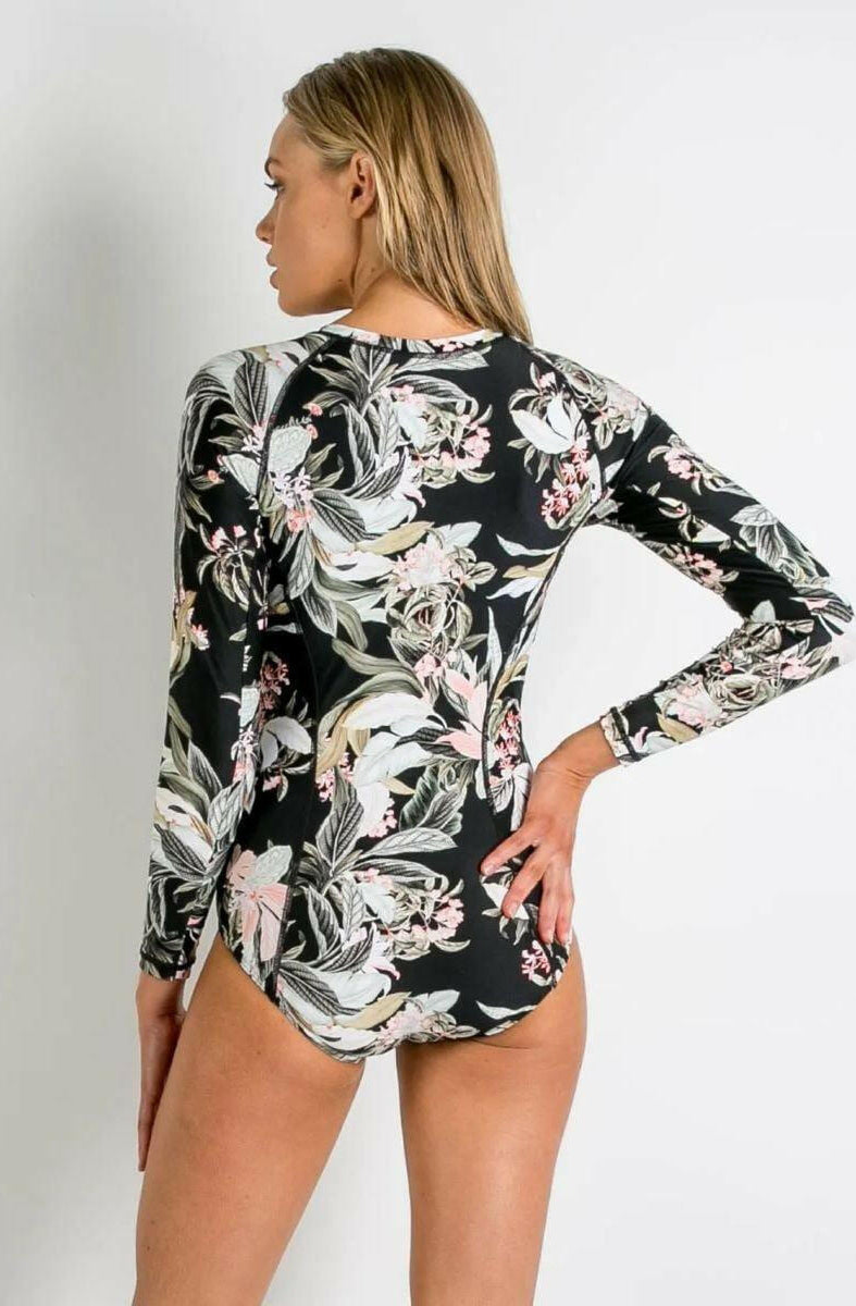 Sunseeker SS91732 La Jungle Seasport Surf Sun Suit One Piece Black.