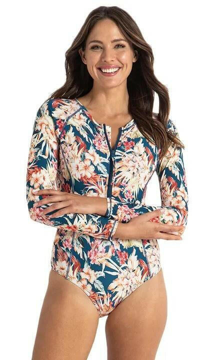 Sunseeker Patonga Seasport One Piece Surf Suit One Piece Swimwear.