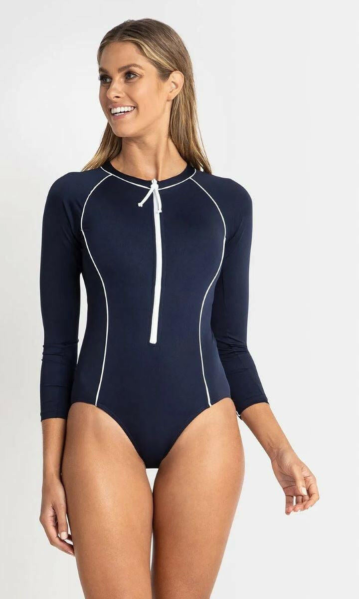 Sunseeker SS91713 Pool Seasport Recycled Sun Protection Long Sleeve Surf Suit.