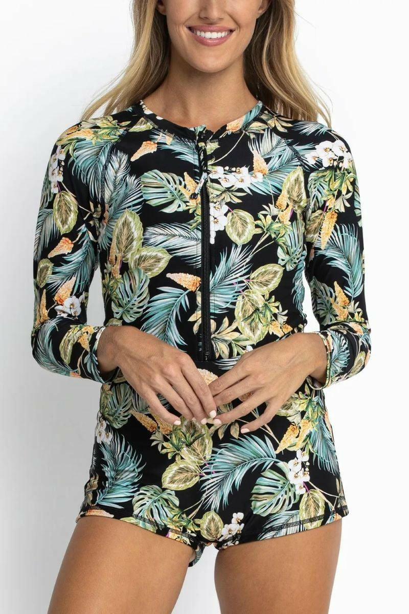 Sunseeker SS91750 Milla Cheeky Surf Sun Suit One Piece Black.