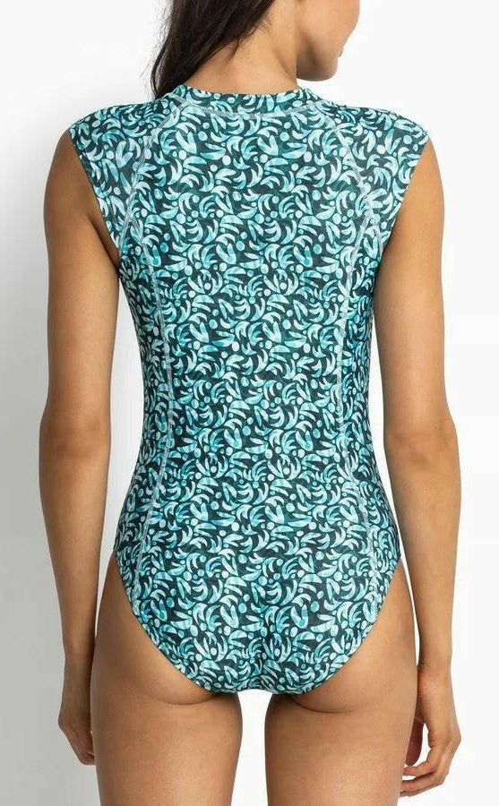 SunseekerZeno Seasport Cap sleeve One Piece Surfsuit.