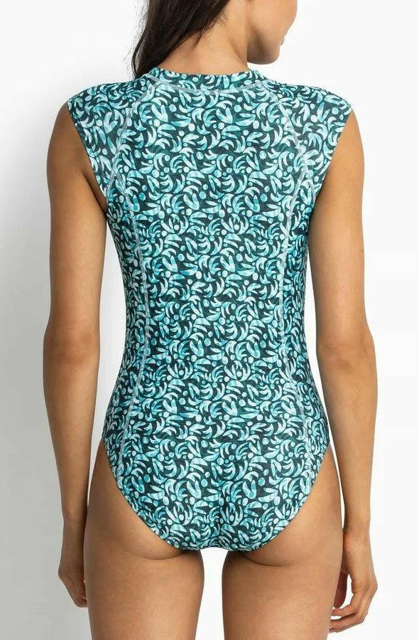SunseekerZeno Seasport Cap sleeve One Piece Surfsuit.