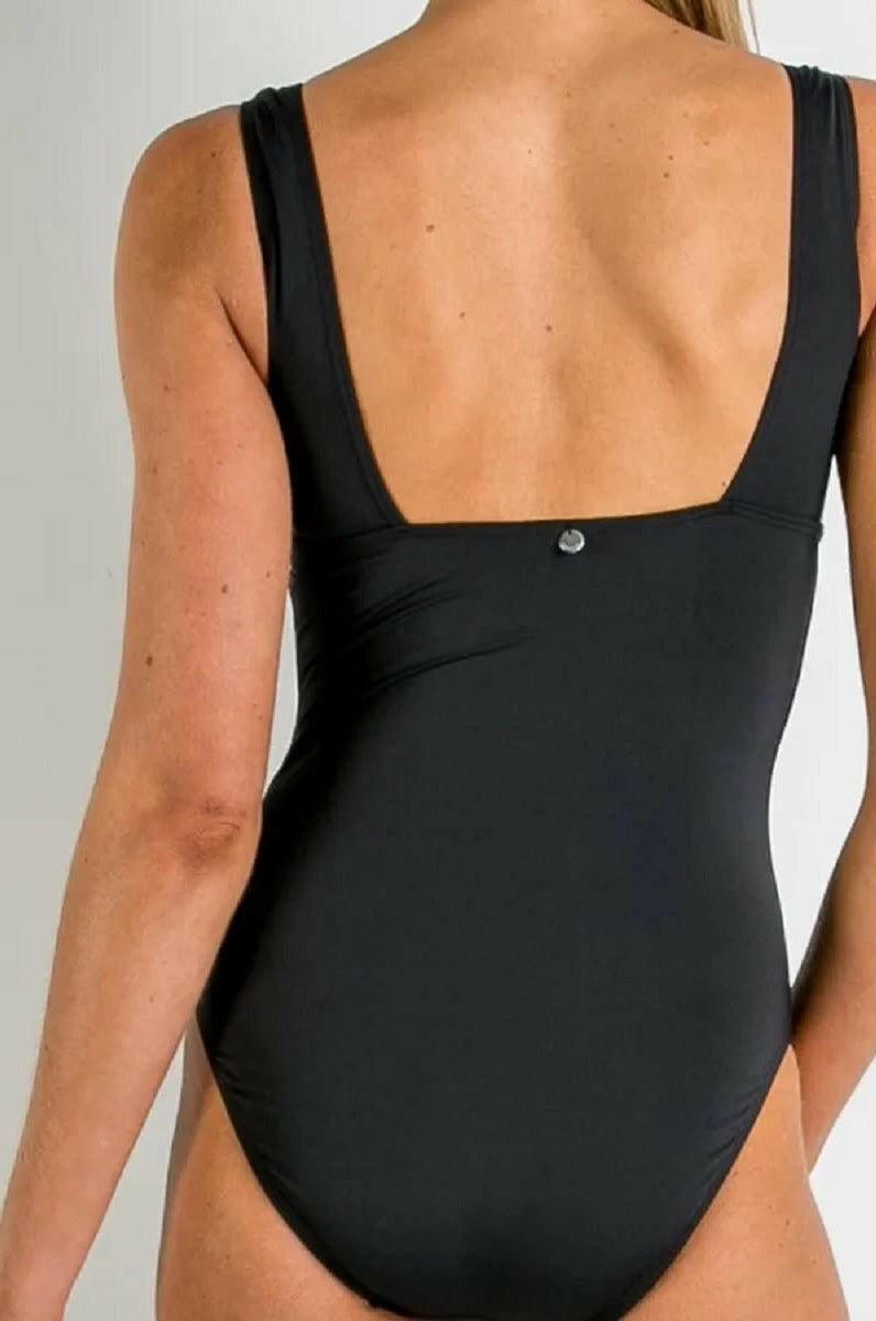Sunseeker Basix Frill One Piece Swimsuit.