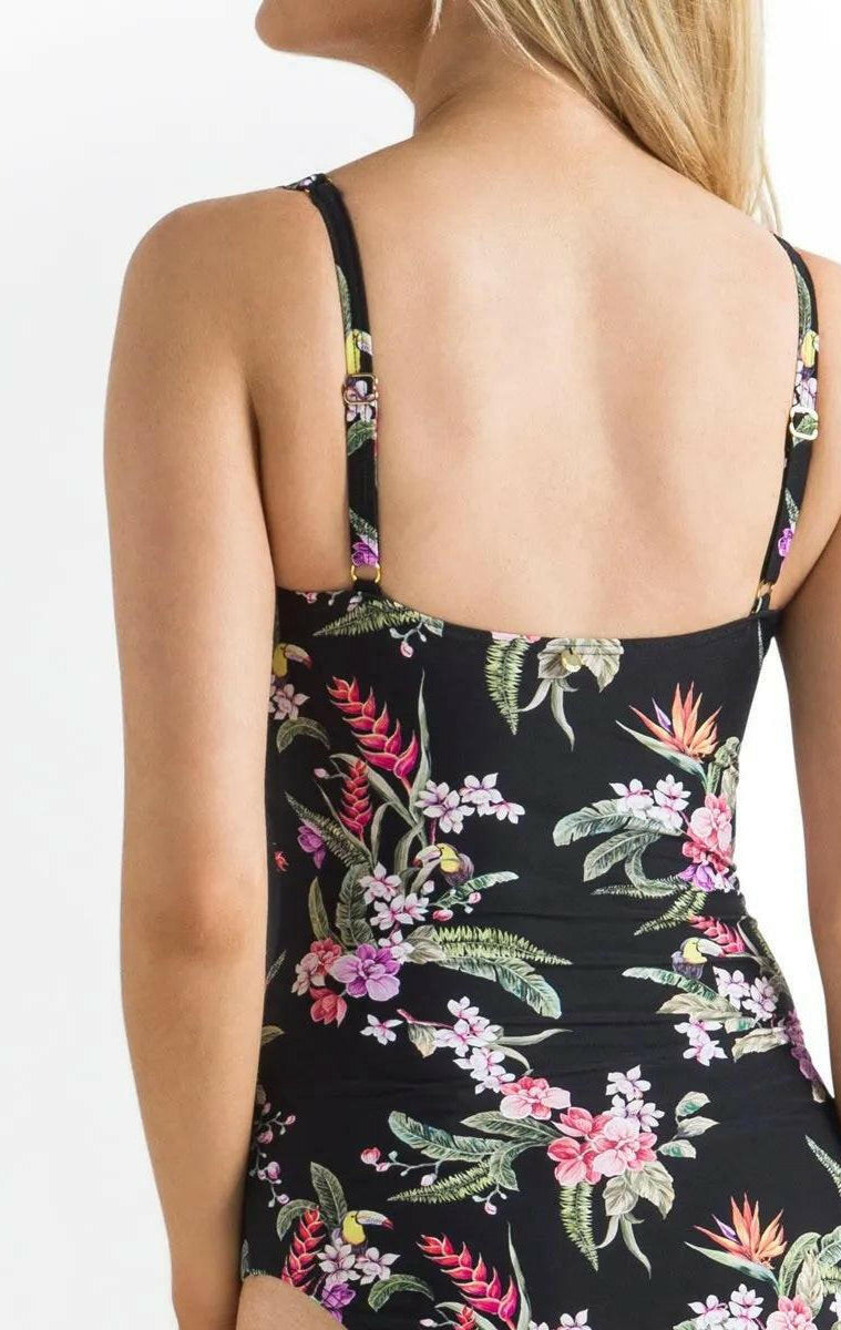 Sunseeker SS51531DDE Brazil DD/E Soft Strap Minimiser One Piece Black.