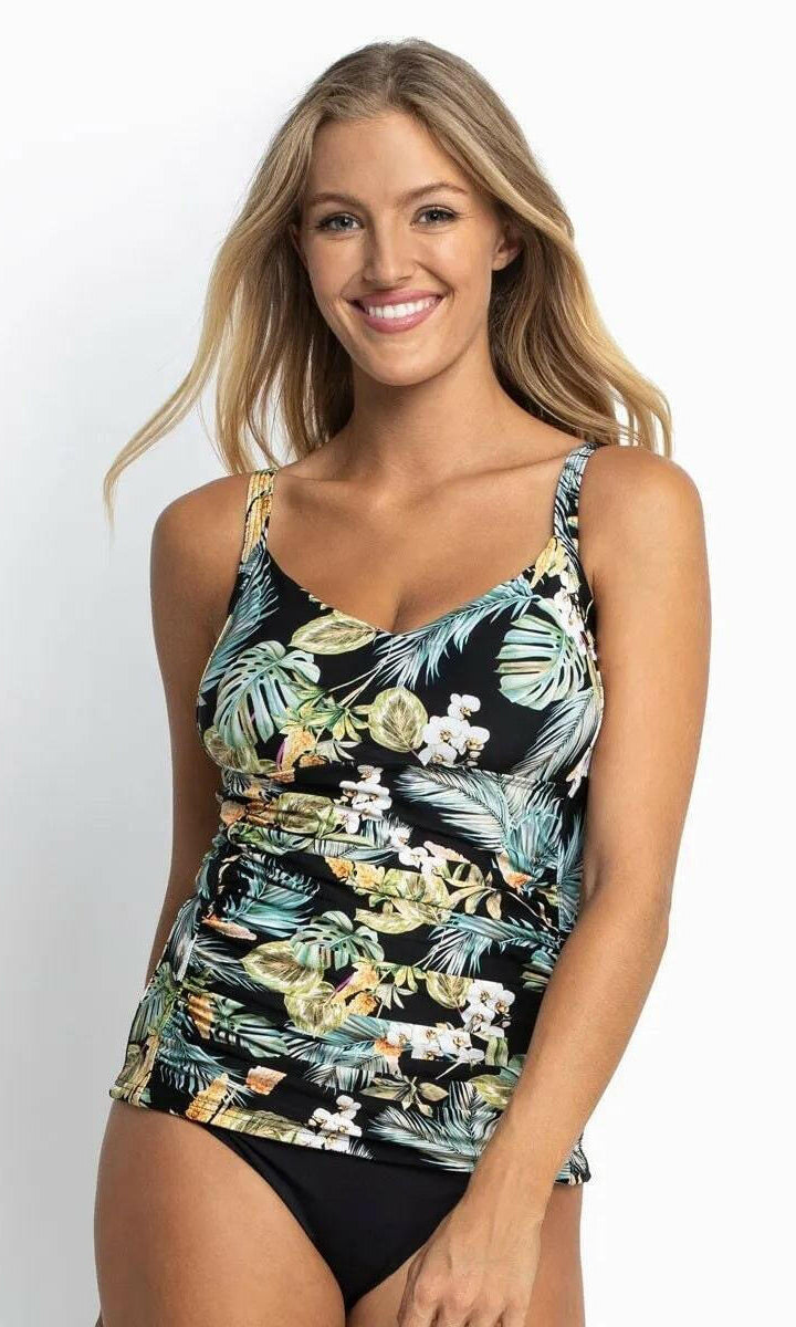 Sunseeker Milla DD/E U/Wire Singlet Black.