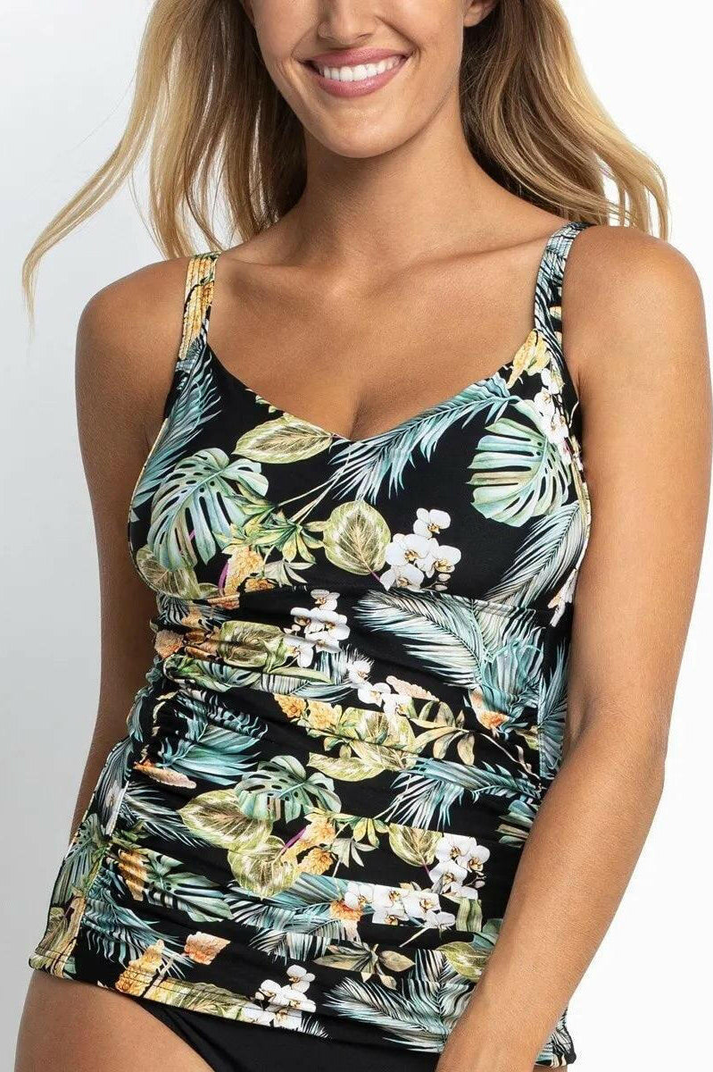 Sunseeker Milla DD/E U/Wire Singlet Black.