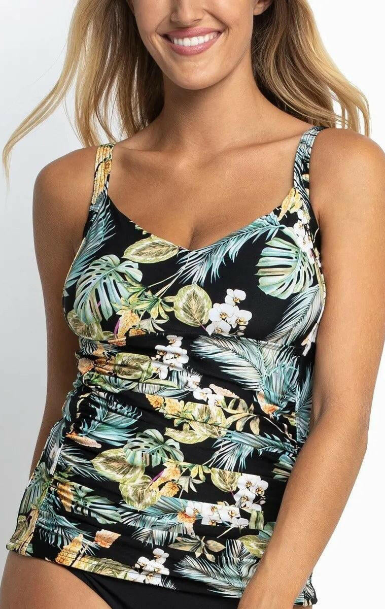 Sunseeker Milla DD/E U/Wire Singlet Black.