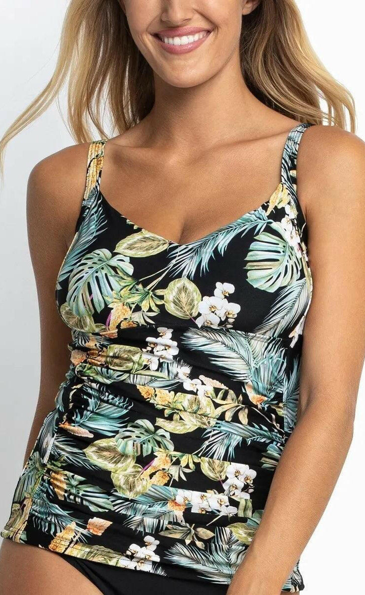 Sunseeker Milla DD/E U/Wire Singlet Black.